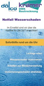 Flyer DWK Soforthilfe